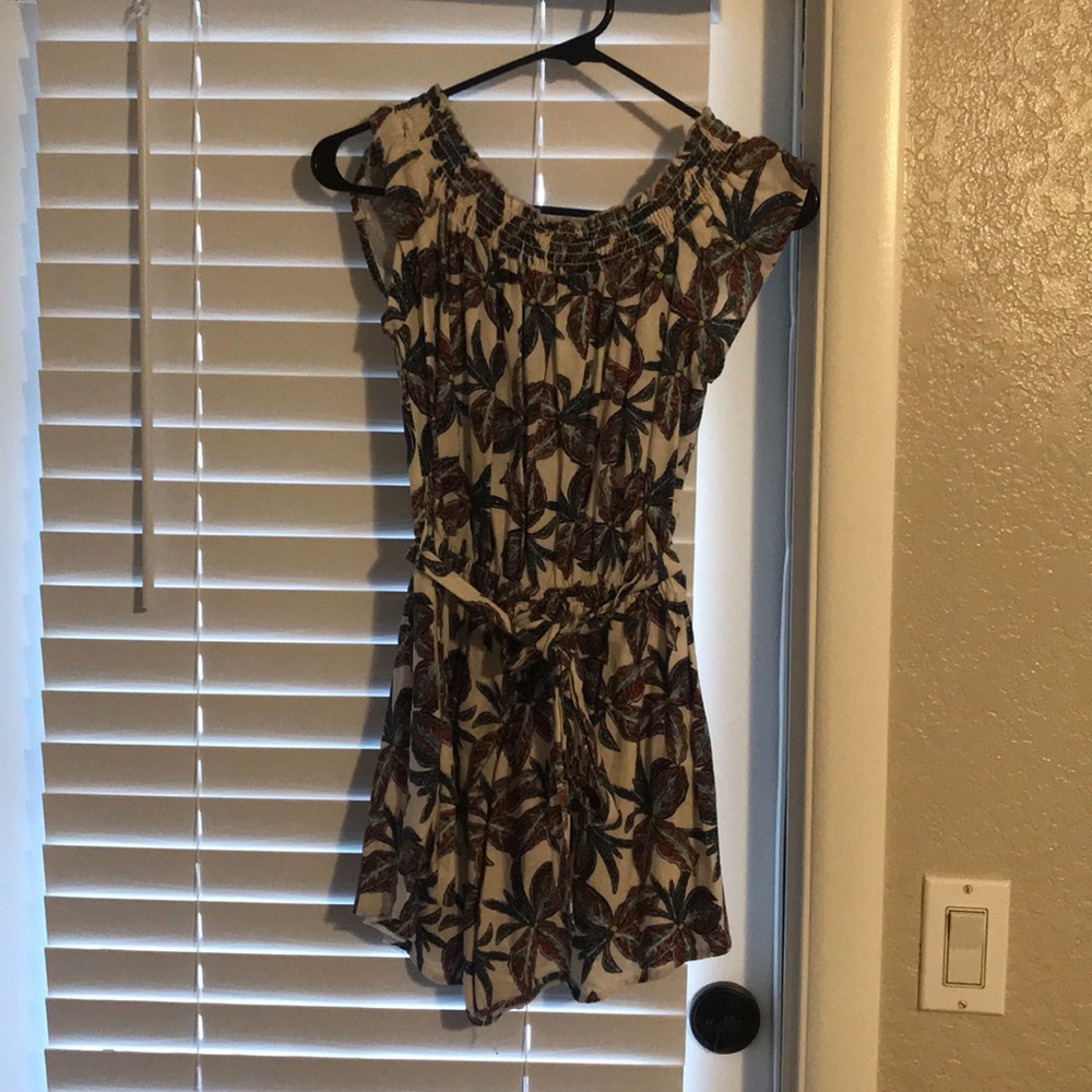 Lined romper.